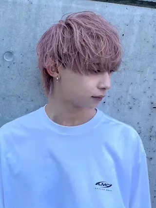 ショート カラー メンズ スパイキーショート/ 海外風特化/田代悠大のヘアスタイル