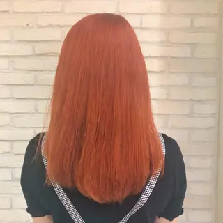 セミロング カラー 大平 美沙のヘアスタイル