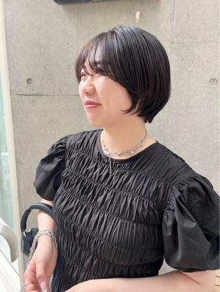 ショート 三浦澪矢/ ショートカットモデルのヘアスタイル