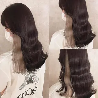 カラー 渋谷:インナーカラー ／🍒エリカ🍒のヘアスタイル