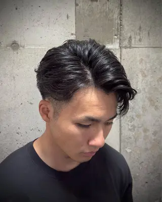 ショート メンズ 永井 皓大のヘアスタイル