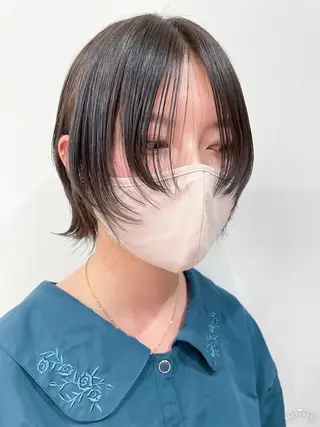 ショート 💜ショート💜 ウルフ、ボブ二色亜美のヘアスタイル