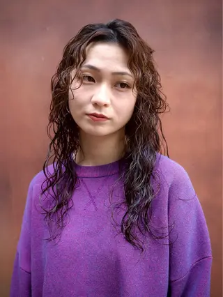 ロング 渡邉 真生のヘアスタイル