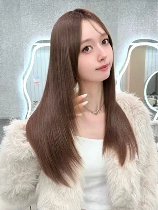 ロング ヘアアレンジ 髪質改善/透明感 カラー/吉田光佑のヘアスタイル