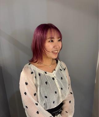 ミディアム 竹村 恵功代のヘアスタイル