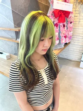 ミディアム カラー 池本 勇大のヘアスタイル