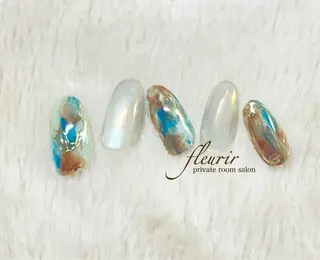 ネイル フルリール 【プライベートサロンのネイルデザイン
