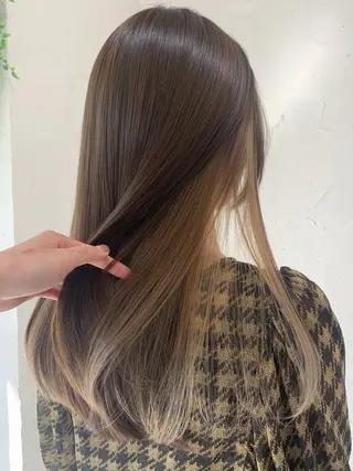 ロング 松本 聖未のヘアスタイル