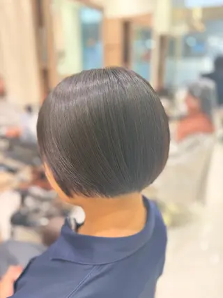 ショート パーマ 🐈‍⬛SARA🎀 縮毛矯正のヘアスタイル