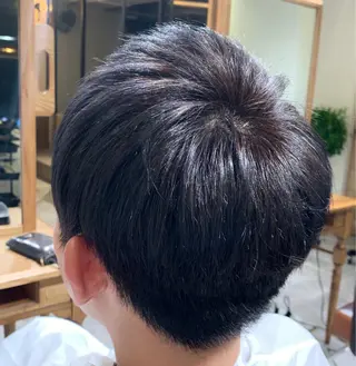 ショート カラー メンズ navile原宿 yumaのヘアスタイル