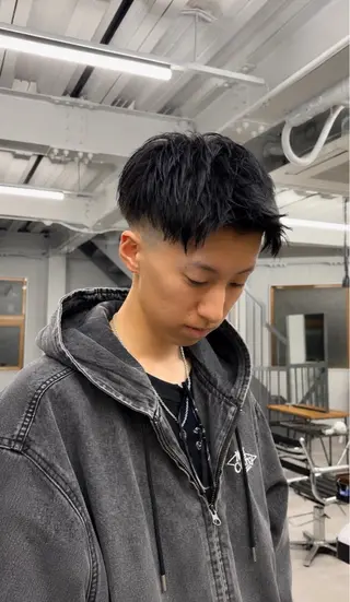 ショート メンズ 鈴木 静のヘアスタイル