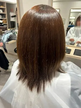 ミディアム 小池 颯希のヘアスタイル