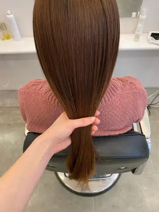 ロング Okamura Chisatoのヘアスタイル