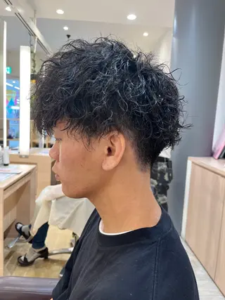 パーマ メンズ メンズカット/パーマ 牛尾丈のヘアスタイル