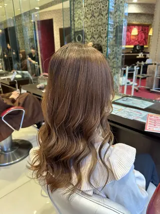 ロング カラー 益野 凌のヘアスタイル