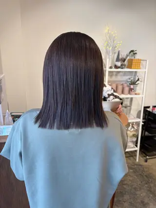 ミディアム Time is mummyのヘアスタイル