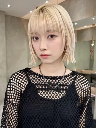 ショート 低ダメージカラー Yoshidaのヘアスタイル