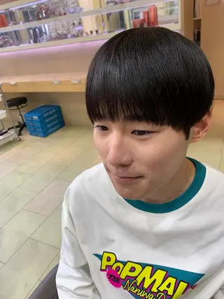 メンズ レイヤーカット メンズカット坂本翔のヘアスタイル