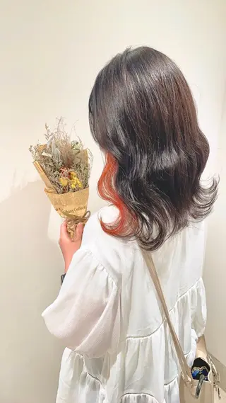 カラー 渋谷:インナーカラー ／🍒エリカ🍒のヘアスタイル