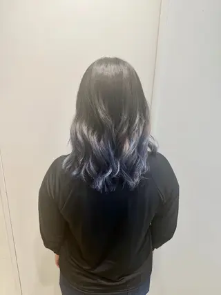 ミディアム カラー 新宿/吉松 大輝のヘアスタイル