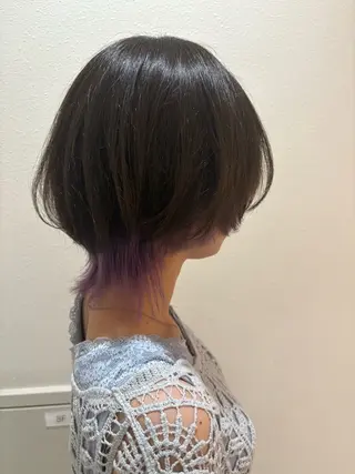 カラー ホワイトベージュ︎︎ seikaのヘアスタイル
