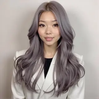 ロング バレイヤージュ⭐️ 栄/舩木裕矢のヘアスタイル