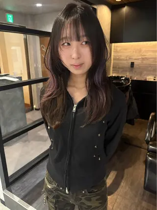 カラー 藤谷 果林のヘアスタイル