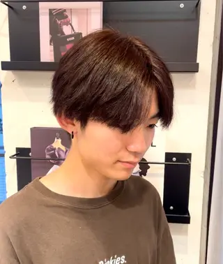 カラー メンズ 新原 陽那のヘアスタイル