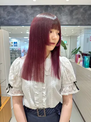 セミロング NAKAHARA TSUKUSHIのヘアスタイル
