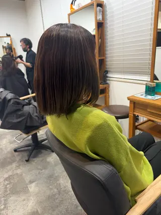 ミディアム カラー Meteor 店長 祝田涼太のヘアスタイル