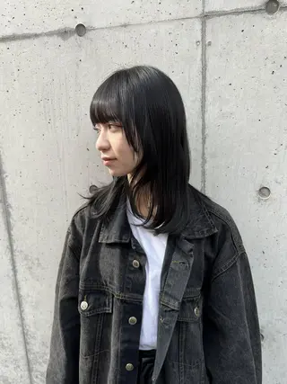 ロング カラー 要プライベートサロン vert🌿マルイ裏のヘアスタイル