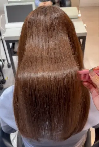 カラー 🌙髪質改善カラー Momoka🦋のヘアスタイル