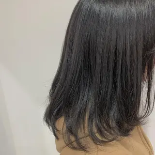 ミディアム 名駅🦢大人艶カラー 🪽カミヤアカネのヘアスタイル