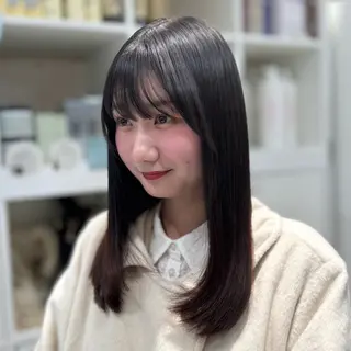 セミロング 田島拓海 ボブカットのヘアスタイル