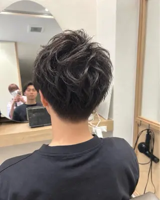 ショート メンズ 久木原 ゆりのヘアスタイル