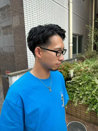パーマ メンズ 【メンズ 特化】村斎　伶次のヘアスタイル