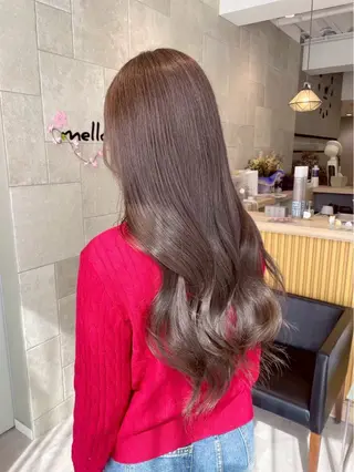 カラー 伊勢原美容室/透明感 カラー/モデル様募集のヘアスタイル