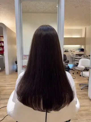 ロング 三木 絵未奈のヘアスタイル
