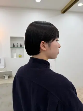 ショート mei🪽 カラー/パーマモデルのヘアスタイル