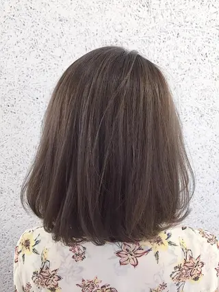 ミディアム カラー パーマ ヘアアレンジ ✨ハイクオリティ✨ 山本香也のヘアスタイル