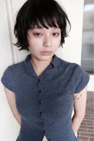 ショート kaito /都立大学herのヘアスタイル