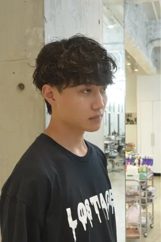 パーマ メンズ fifth 小尾 優然のヘアスタイル