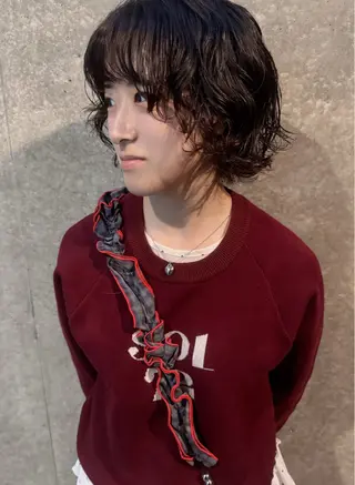ミディアム ミヤザキ ソウマのヘアスタイル