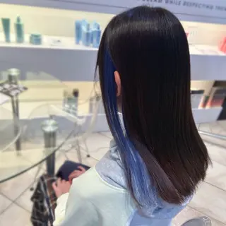 セミロング カラー mei 撮影モデル募集中！のヘアスタイル
