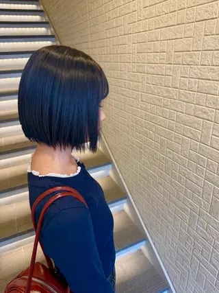 カラー Lafith 日隈悠星のヘアスタイル