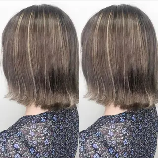 ショート レイヤー/艶髪カラー 森本くるみのヘアスタイル