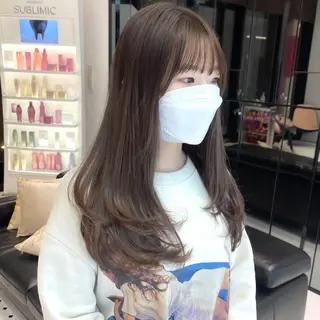 ロング レイヤーカット🪽 カネコミユのヘアスタイル