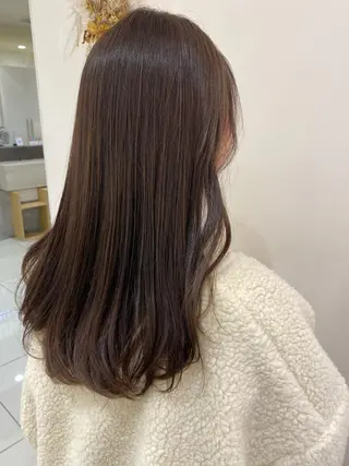 ロング カラー 銀座メンズ専門🖤 叶奈々のヘアスタイル