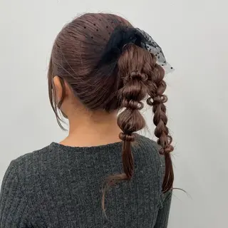 ロング garden 🐈⬛🎀すずねのヘアスタイル