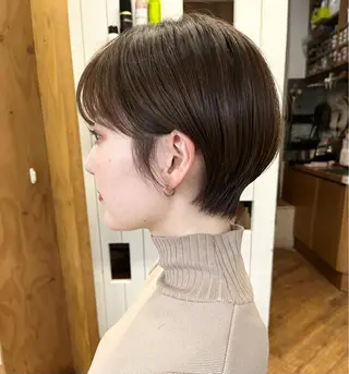 ショート カラー Hareru 豊田 修廣のヘアスタイル